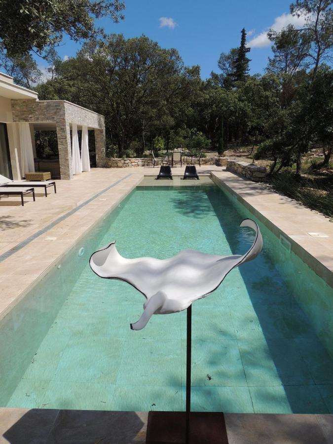 La Villa Kallisté Vacquières Esterno foto