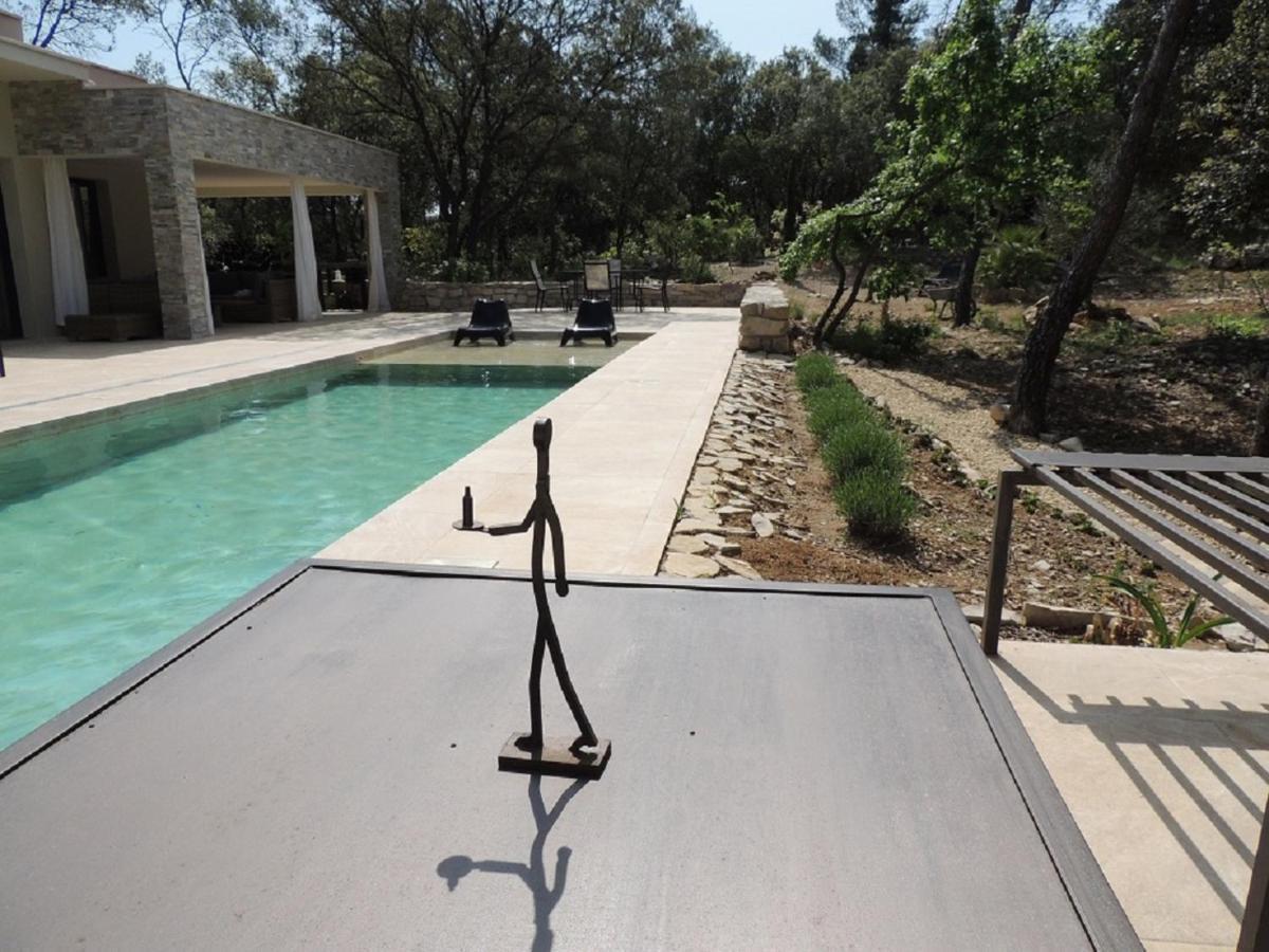 La Villa Kallisté Vacquières Esterno foto