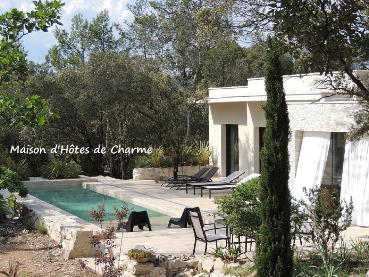 La Villa Kallisté Vacquières Esterno foto