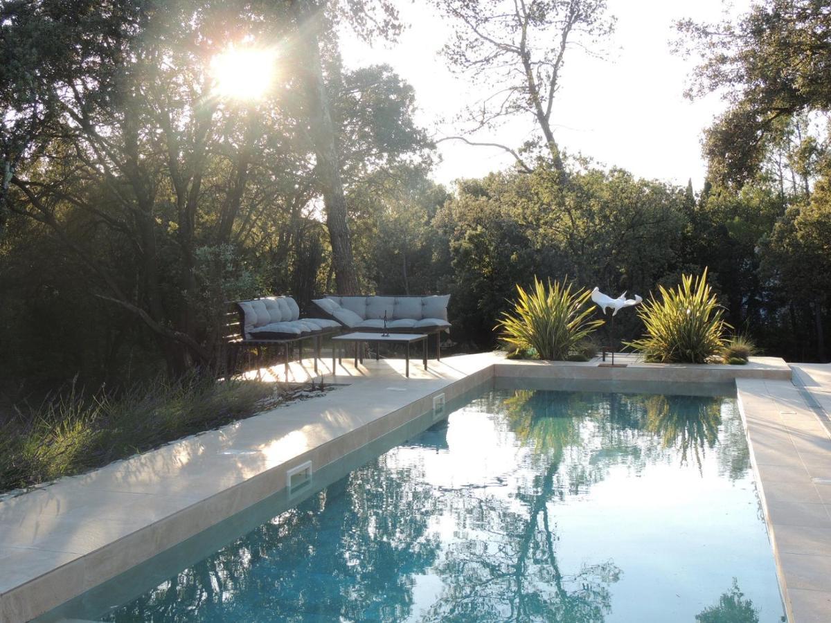 La Villa Kallisté Vacquières Esterno foto