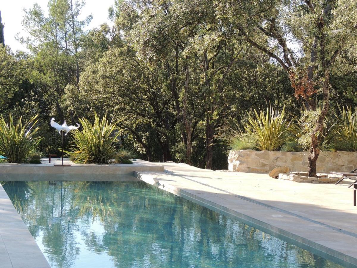 La Villa Kallisté Vacquières Esterno foto