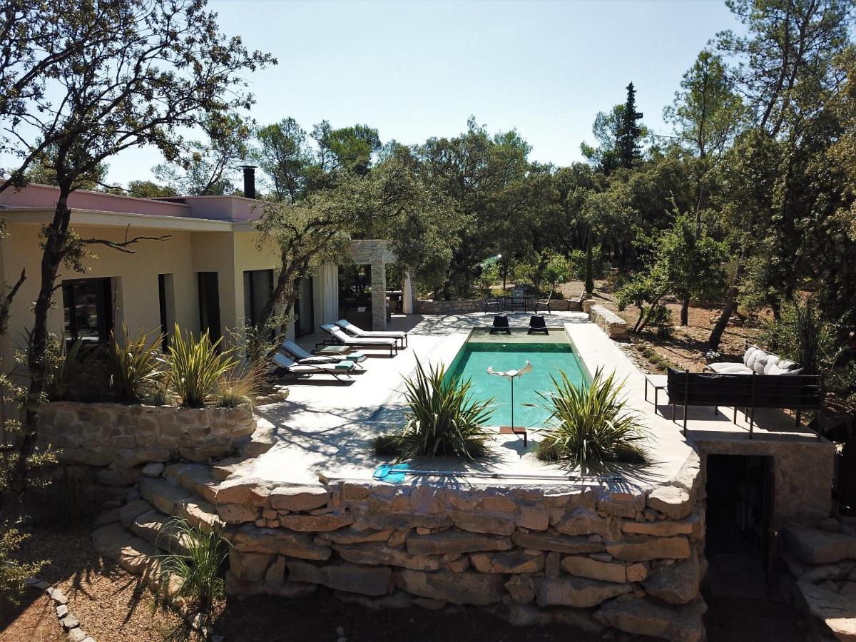 La Villa Kallisté Vacquières Esterno foto