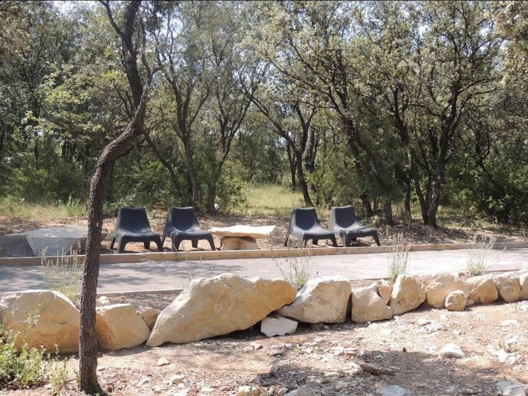 La Villa Kallisté Vacquières Esterno foto