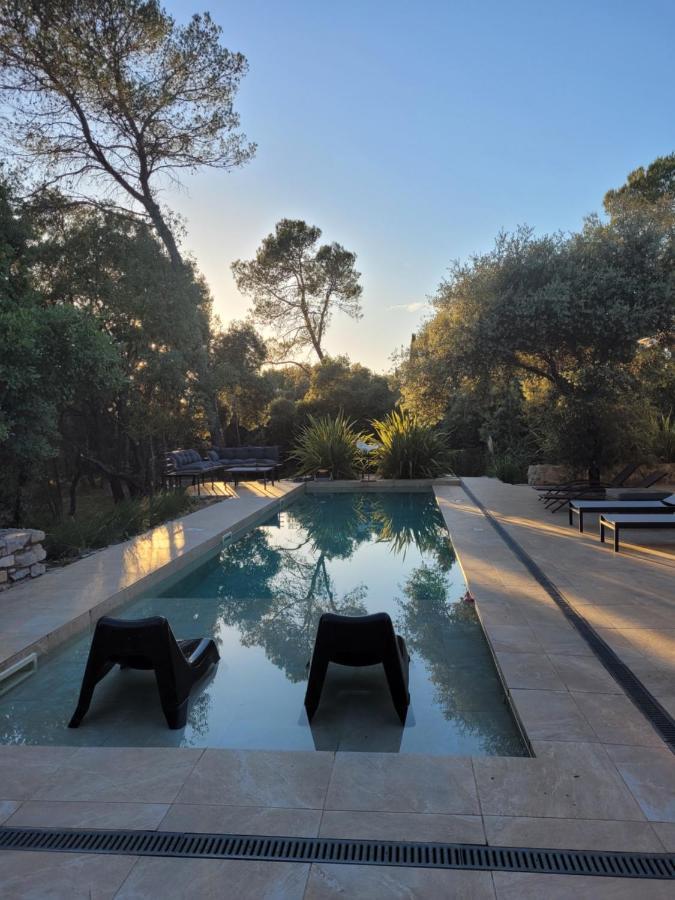 La Villa Kallisté Vacquières Esterno foto
