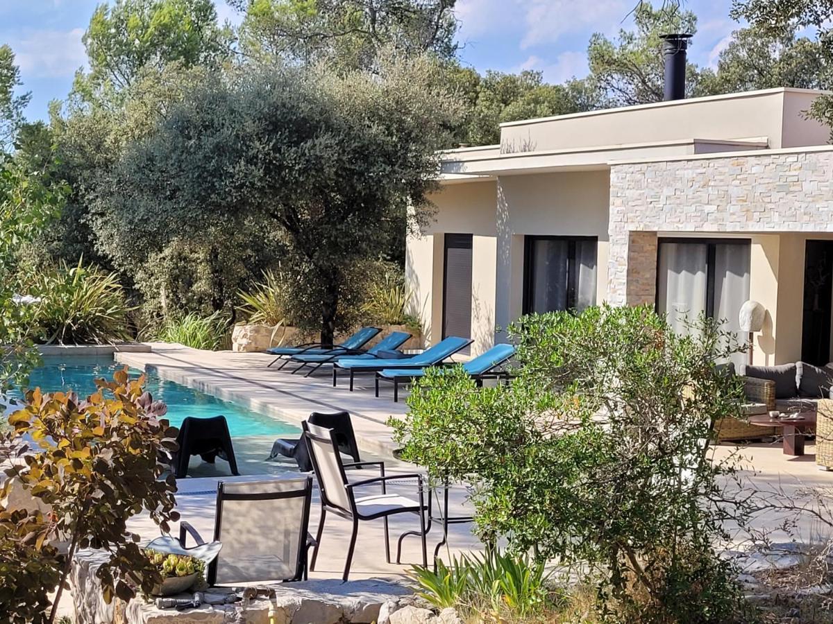 La Villa Kallisté Vacquières Esterno foto