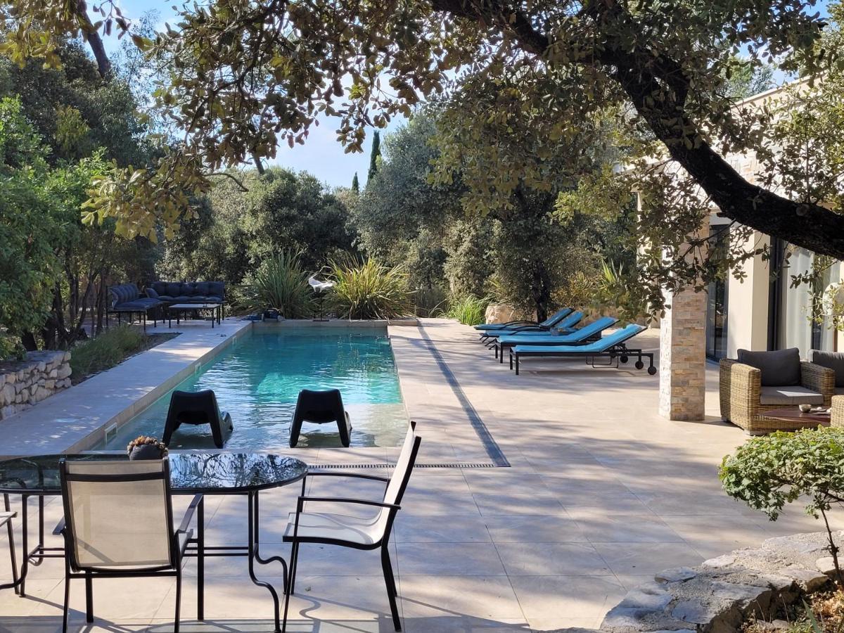 La Villa Kallisté Vacquières Esterno foto