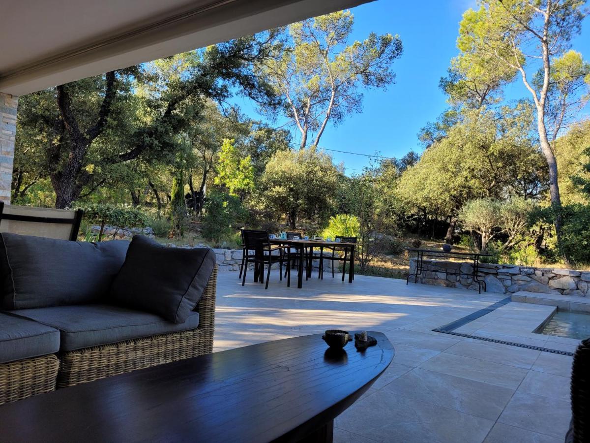 La Villa Kallisté Vacquières Esterno foto